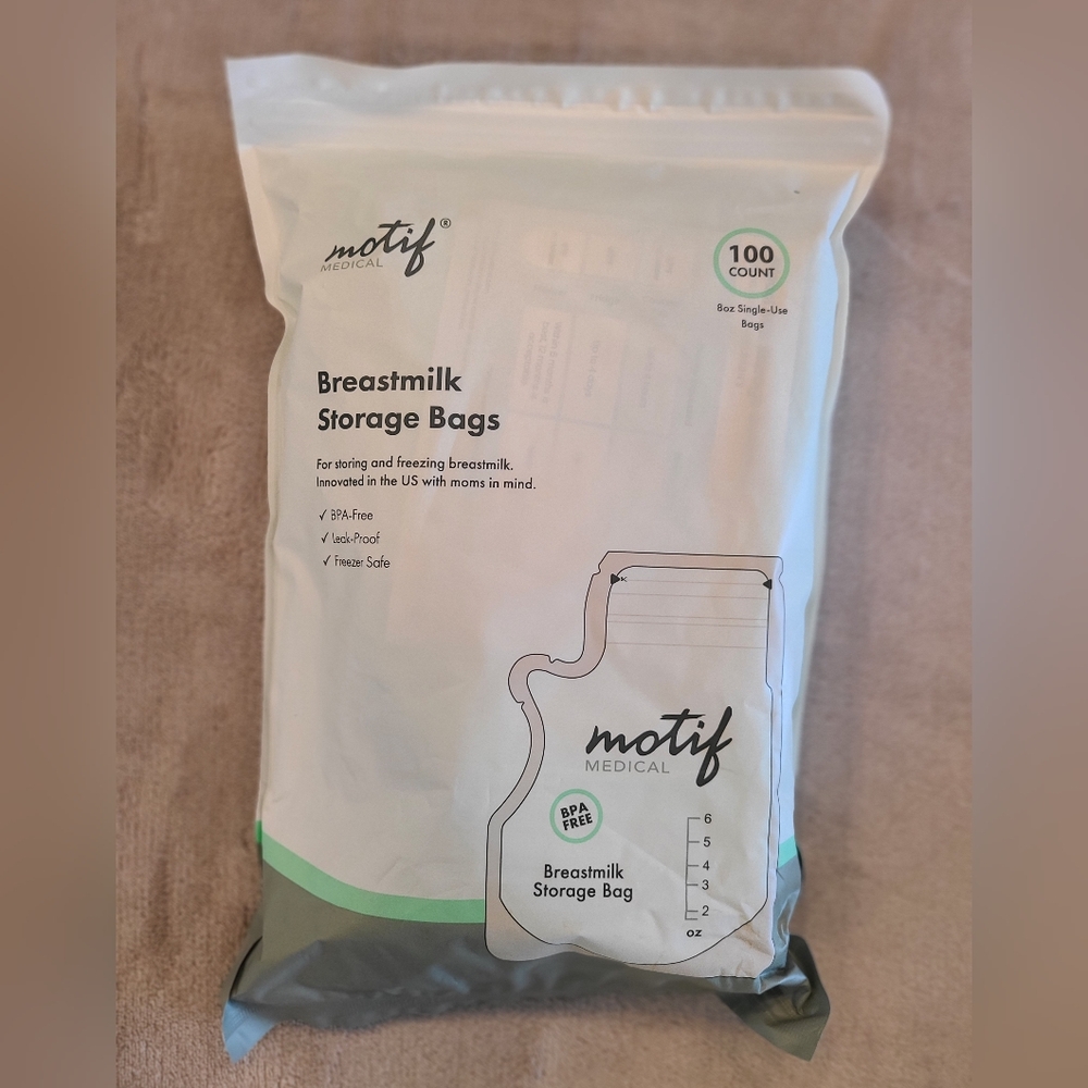 MOTIF Nursing Bags -200 total -Never opened